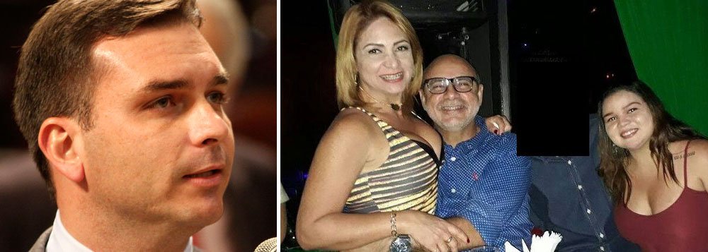 Flávio Bolsonaro empregou família de PM monitorado pelo Coaf Flávio Bolsonaro empregou família de PM monitorado pelo Coaf