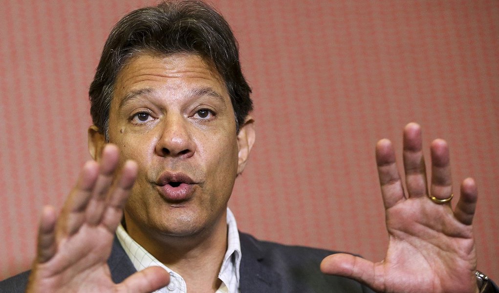Haddad critica submissão total de Bolsonaro a Trump (Foto: Marcelo Camargo/Agência Brasil) Haddad critica submissão total de Bolsonaro a Trump