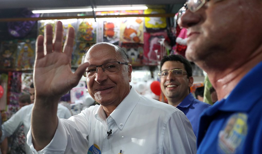 Alckmin vai usar delação de Palocci em propaganda eleitoral (Foto: REUTERS/Ricardo Moraes) Alckmin vai usar delação de Palocci em propaganda eleitoral