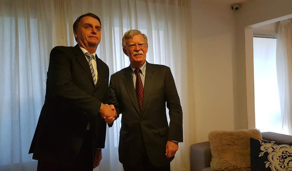Na pauta de Bolsonaro e Bolton, Jerusalém e medidas contra Venezuela e Cuba Na pauta de Bolsonaro e Bolton, Jerusalém e medidas contra Venezuela e Cuba