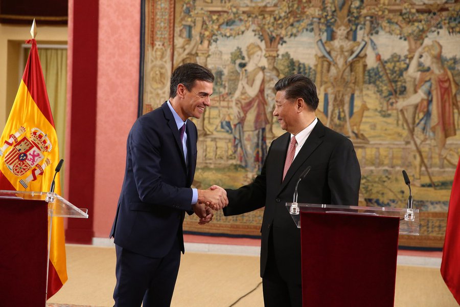 China e Espanha apostam no multilateralismo, dizem Xi Jinping e Pedro Sanchez China e Espanha apostam no multilateralismo, dizem Xi Jinping e Pedro Sanchez