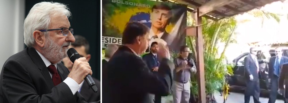 Valente critica continência de Bolsonaro: este capachismo é vergonhoso Valente critica continência de Bolsonaro: este capachismo é vergonhoso