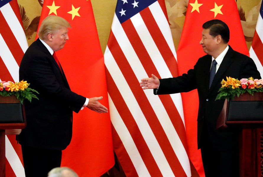 China espera resultados positivos da reunião de Xi e Trump (Foto: JONATHAN ERNST) China espera resultados positivos da reunião de Xi e Trump