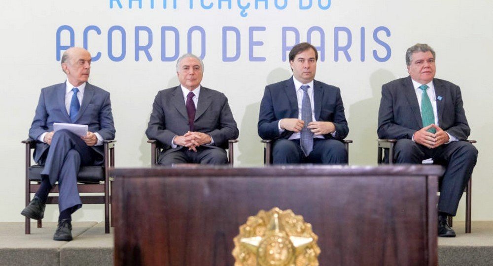 Observatório do Clima lamenta decisão do Brasil de retirar candidatura para sediar COP 25 (Foto: Beto Barata/PR) Observatório do Clima lamenta decisão do Brasil de retirar candidatura para sediar COP 25