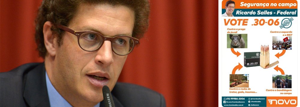 Advogado ligado à extrema direita é cotado para Ministério do Meio Ambiente Advogado ligado à extrema direita é cotado para Ministério do Meio Ambiente