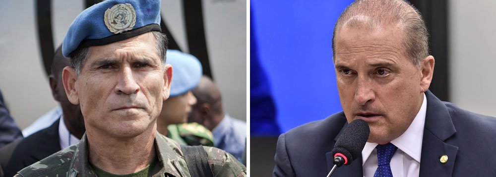 Bolsonaro: Onyx comanda articulação, mas general Santos Cruz participa Bolsonaro: Onyx comanda articulação, mas general Santos Cruz participa