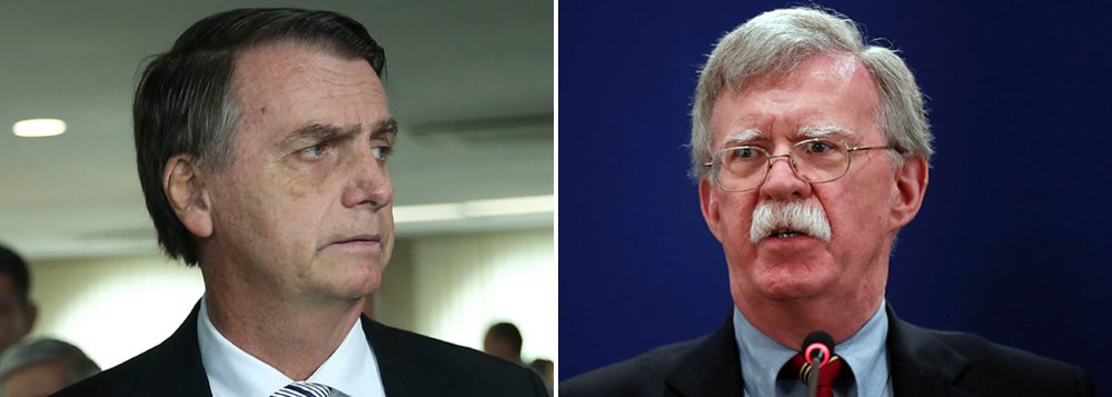 Encontro Bolton-Bolsonaro tem antecedentes perigosos Encontro Bolton-Bolsonaro tem antecedentes perigosos