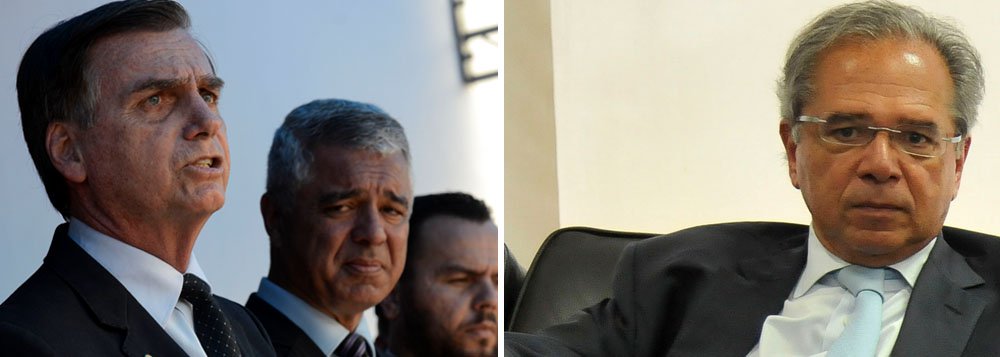 Bolsonaro desafia Guedes e diz que reforma da Previdência mata idosos Bolsonaro desafia Guedes e diz que reforma da Previdência mata idosos