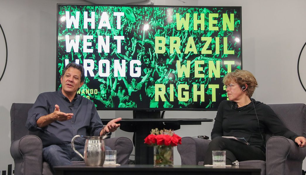 Haddad: precisamos nos unir para enfrentar o obscurantismo (Foto: Ricardo Stuckert) Haddad: precisamos nos unir para enfrentar o obscurantismo