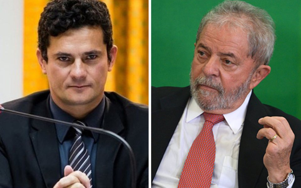 Lula: Moro saiu do armário Lula: Moro saiu do armário