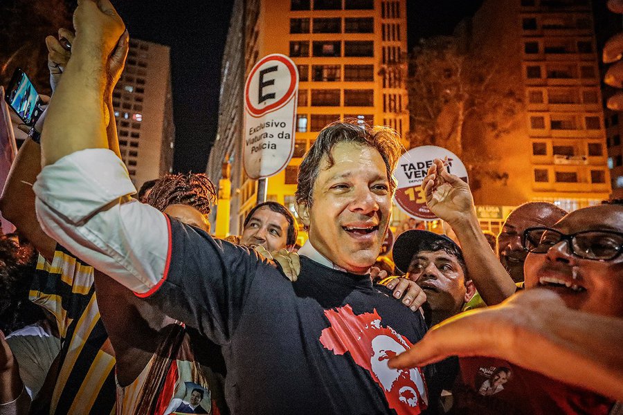 Coletiva de Haddad mostra: há oposição www.brasil247.com - Coletiva de Haddad mostra: há oposição