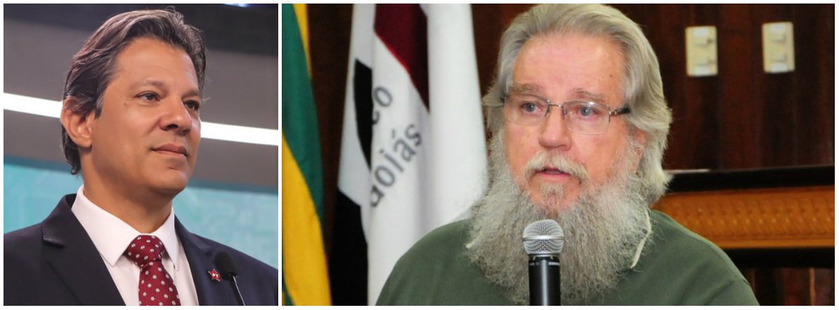 Afrânio Silva Jardim: denúncia contra Haddad é inepta (Foto: Esq.: Cláudio Kbene) Afrânio Silva Jardim: denúncia contra Haddad é inepta