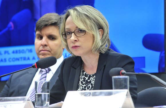 Delegada Erika Marena é cotada para chefiar a Polícia Federal (Foto: Luis Macedo/Câmara dos Deputados) Delegada Erika Marena é cotada para chefiar a Polícia Federal