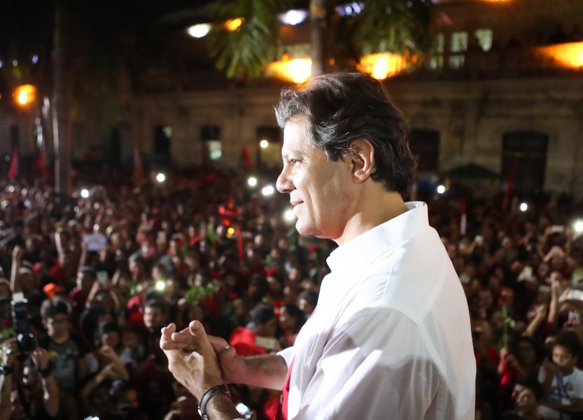 Haddad propõe tributo progressivo para desmatadores de terras (Foto: Ricardo Stuckert) Haddad propõe tributo progressivo para desmatadores de terras
