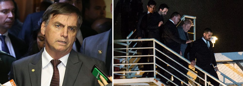 Lula e a profecia de Bolsonaro: 'vai apodrecer na cadeia' www.brasil247.com - Lula e a profecia de Bolsonaro: 'vai apodrecer na cadeia'