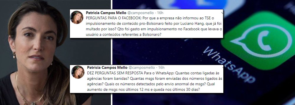 Brigadas bolsonaristas atacam repórter da Folha nas redes Brigadas bolsonaristas atacam repórter da Folha nas redes