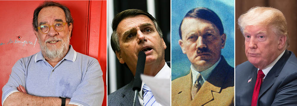 Fernando Morais: vamos torcer para que Bolsonaro seja Trump e não Hitler Fernando Morais: vamos torcer para que Bolsonaro seja Trump e não Hitler