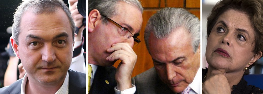 Prisão de Joesley começa a desvendar esquema do MDB para o golpe contra Dilma Prisão de Joesley começa a desvendar esquema do MDB para o golpe contra Dilma