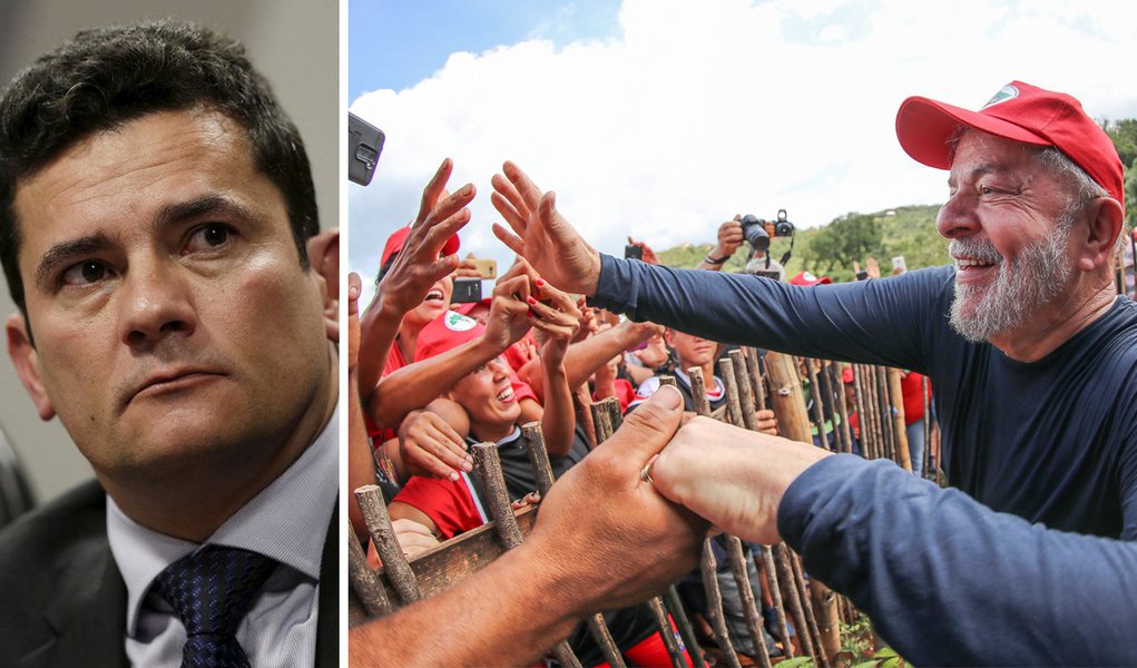 A falsa democracia, mas podem chamá-la de Julgamento e Prisão de Lula (Foto: Reuters | Ricardo Stuckert) A falsa democracia, mas podem chamá-la de Julgamento e Prisão de Lula