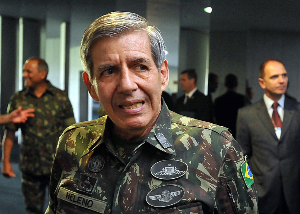General Heleno diz que inteligência descobriu plano de atentado contra Bolsonaro (Foto: ABr) General Heleno diz que inteligência descobriu plano de atentado contra Bolsonaro