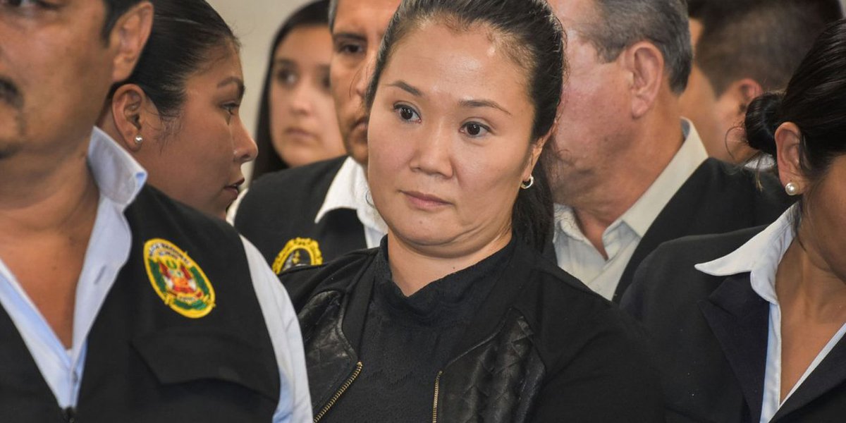Juiz determina volta de Keiko Fujimori à prisão no Peru Juiz determina volta de Keiko Fujimori à prisão no Peru