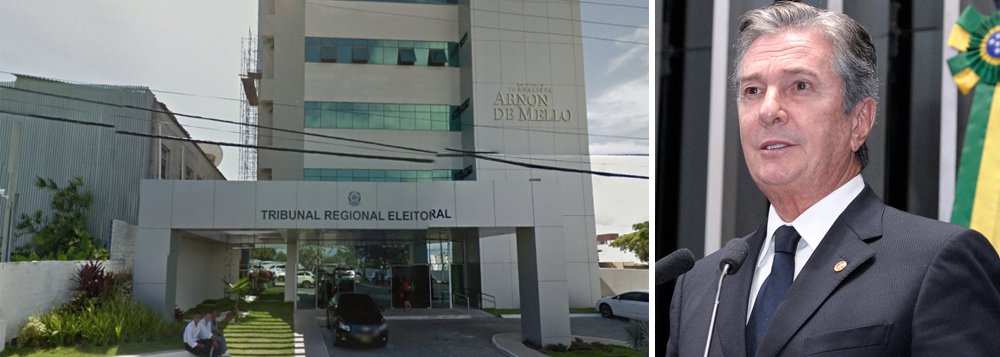Justiça Federal leva a leilão prédio de Collor Justiça Federal leva a leilão prédio de Collor