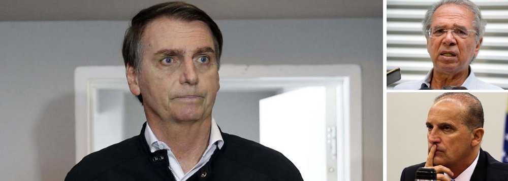 Bolsonaro turbina Guedes e fundirá Fazenda, Planejamento e Indústria Bolsonaro turbina Guedes e fundirá Fazenda, Planejamento e Indústria
