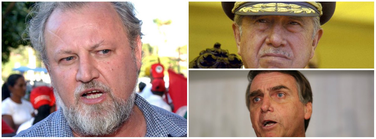 Stédile: burguesia conseguiu impor um governo tipo Pinochet (Foto: Dir.: embaixo (Valter Campanato - ABR)) Stédile: burguesia conseguiu impor um governo tipo Pinochet