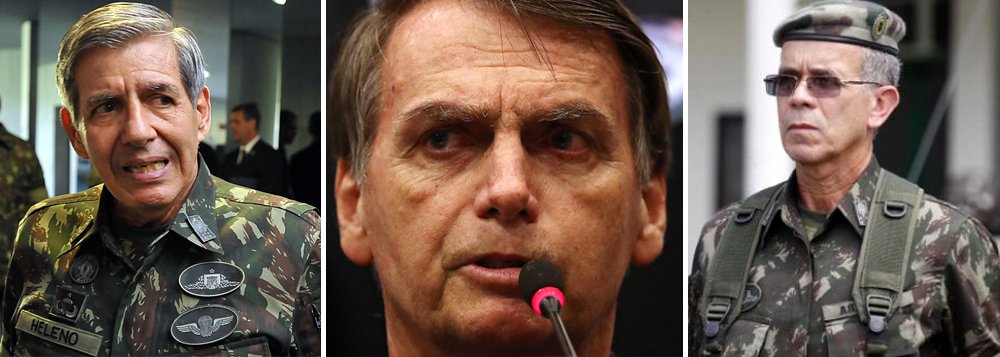 Núcleo militar quer metade dos cargos na transição Temer-Bolsonaro Núcleo militar quer metade dos cargos na transição Temer-Bolsonaro