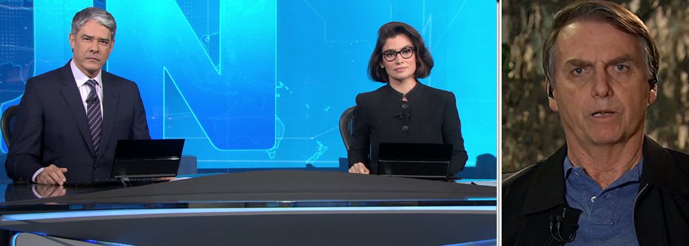 Bolsonaro detona Folha no Jornal Nacional Bolsonaro detona Folha no Jornal Nacional