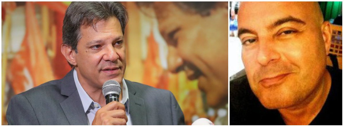 Haddad não é Aécio, nem Bolsonaro. Derrotado, porta-se como um democrata (Foto: Esq.: Stuckert) Haddad não é Aécio, nem Bolsonaro. Derrotado, porta-se como um democrata