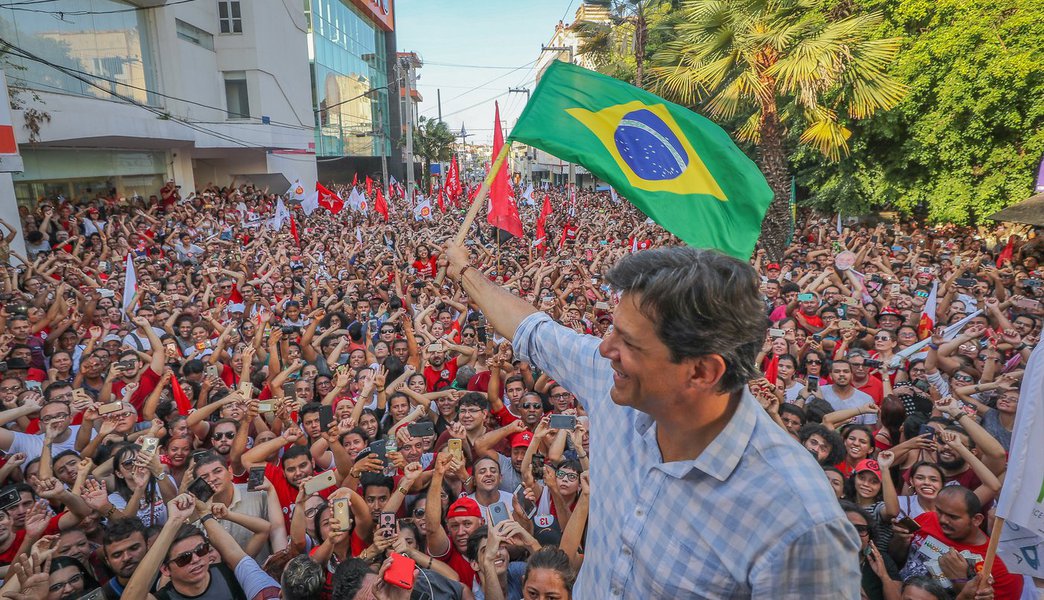 Em eleições marcadas por ‘Fake News’, Haddad sai fortalecido (Foto: Stuckert) Em eleições marcadas por ‘Fake News’, Haddad sai fortalecido