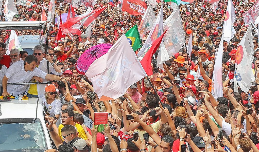 A vitória do Haddad e da democracia no horizonte (Foto: Ricardo Stuckert) A vitória do Haddad e da democracia no horizonte