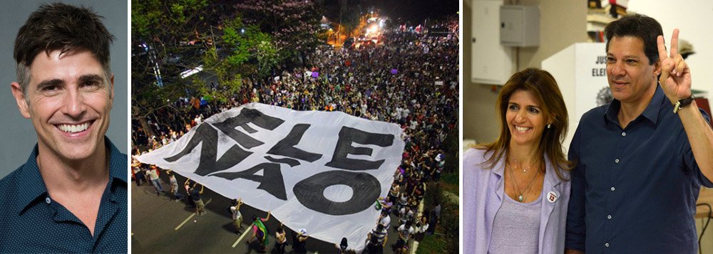 Gianecchini: é lindo dizer #elenão nas urnas Gianecchini: é lindo dizer #elenão nas urnas