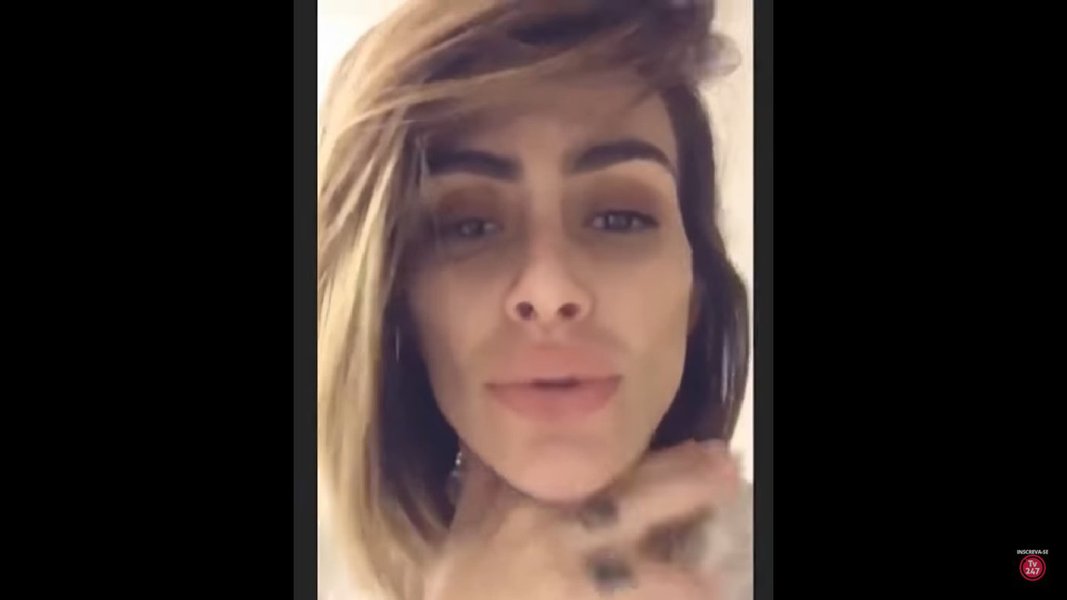 Um pedido de Cleo Pires: vamos votar 13 neste domingo (Foto: Reprodução vídeo) Um pedido de Cleo Pires: vamos votar 13 neste domingo