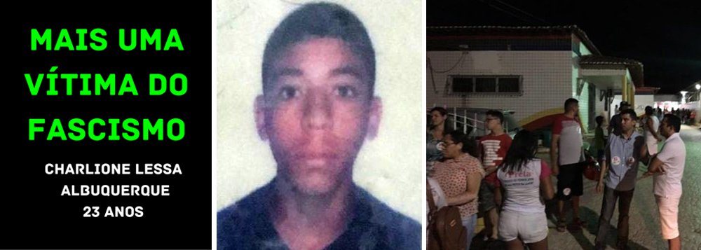 Fascista dispara e mata eleitor de Haddad no Ceará Fascista dispara e mata eleitor de Haddad no Ceará