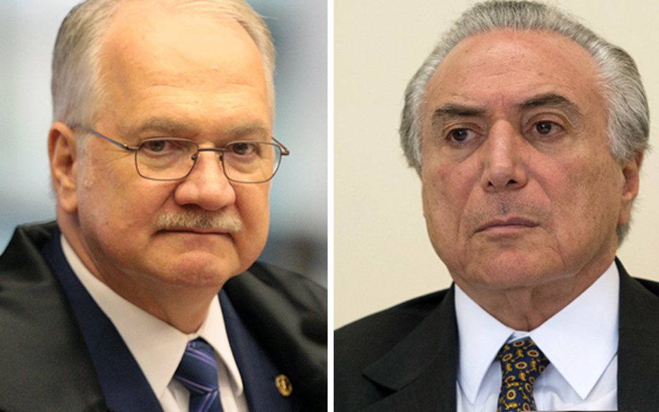 STF suspende inquérito da Odebrecht contra Temer por imunidade presidencial STF suspende inquérito da Odebrecht contra Temer por imunidade presidencial