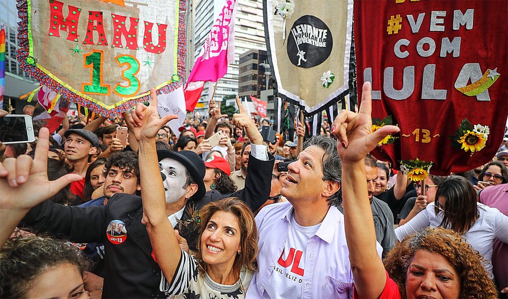 Haddad pode surpreender na reta final, afirma especialista (Foto: Ricardo Stuckert) Haddad pode surpreender na reta final, afirma especialista