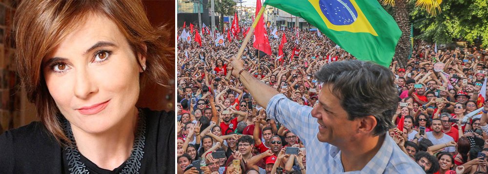 Eliane Brum vota em Haddad contra a opressão Eliane Brum vota em Haddad contra a opressão