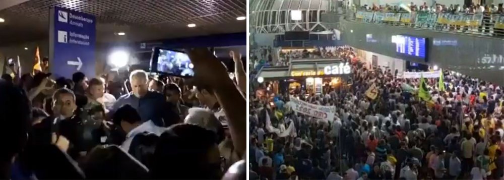 Ciro chega ao Brasil e diz não a Bolsonaro (Foto: Reprodução) Ciro chega ao Brasil e diz não a Bolsonaro