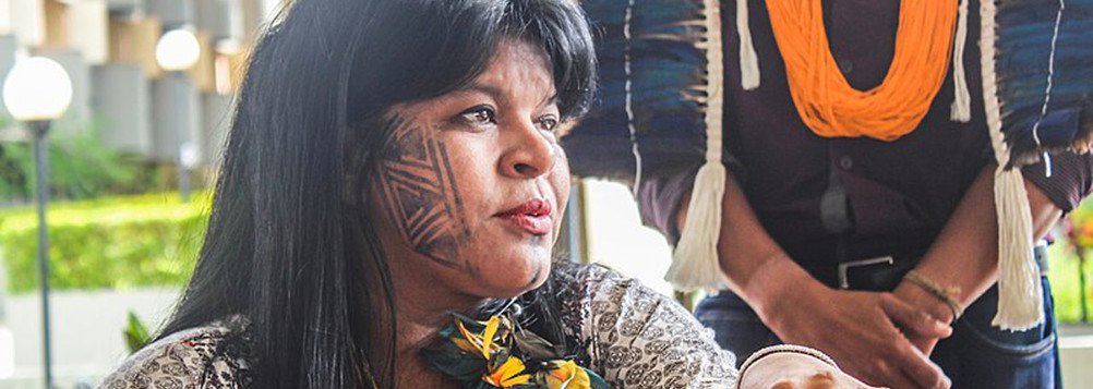 Sônia Guajajara alerta para “tragédia socioambiental” com Bolsonaro (Foto: Andrew Aurélio P. de A. Costa) Sônia Guajajara alerta para “tragédia socioambiental” com Bolsonaro
