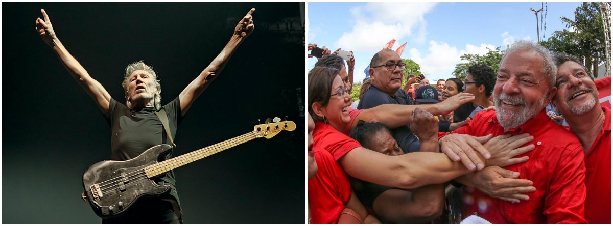 Roger Waters quer visitar Lula Roger Waters quer visitar Lula