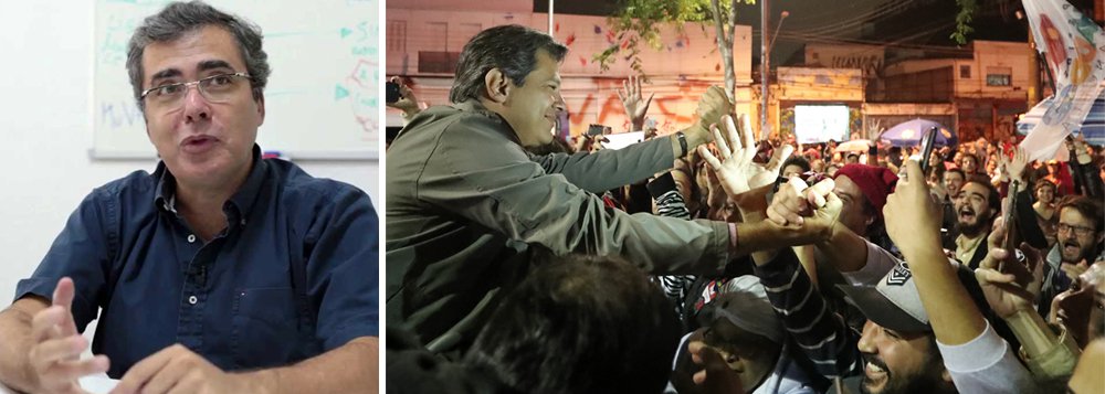 Ivo Herzog declara voto em Haddad e diz que nunca foi petista Ivo Herzog declara voto em Haddad e diz que nunca foi petista