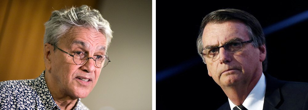 Caetano: Bolsonaro diz coisas que reprovo e elogia coisas que abomino Caetano: Bolsonaro diz coisas que reprovo e elogia coisas que abomino