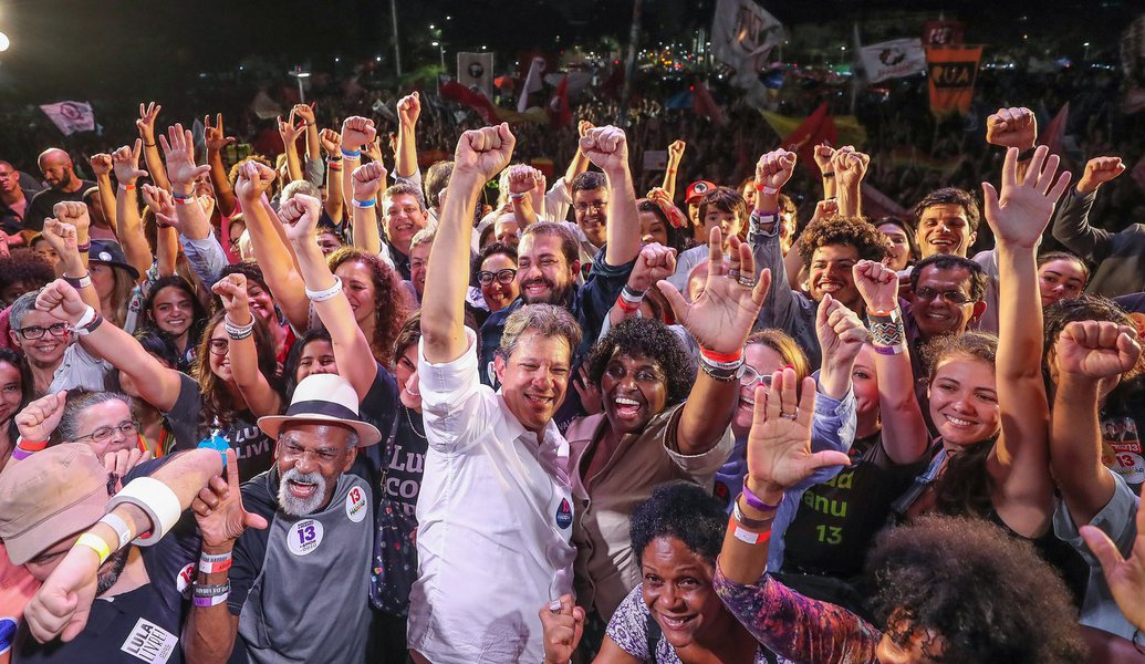 Haddad: Bolsonaro começou a cair e vai tremer (Foto: Ricardo Stuckert) Haddad: Bolsonaro começou a cair e vai tremer