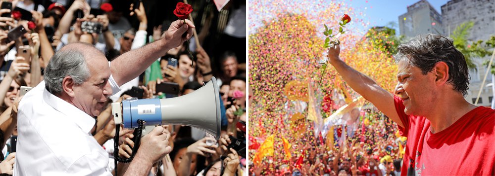 Ciro deve anunciar apoio a Haddad ao chegar ao Brasil nesta sexta Ciro deve anunciar apoio a Haddad ao chegar ao Brasil nesta sexta