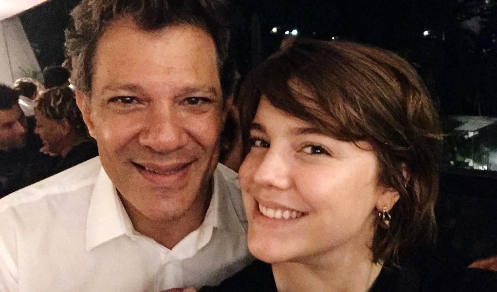 Alice Weg: “Haddad é o cara que não vai enfraquecer a democracia” Alice Weg: “Haddad é o cara que não vai enfraquecer a democracia”