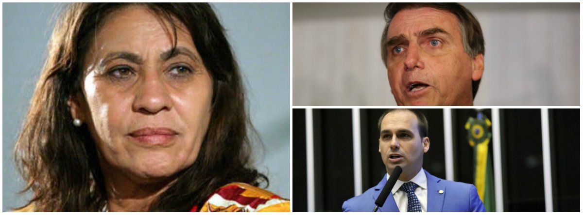 Tereza Cruvinel: as instituições estão humilhadas (Foto: Dir.: em cima (Valter Campanato - ABR) / embaixo (Alex Ferreira - Câmara)) Tereza Cruvinel: as instituições estão humilhadas