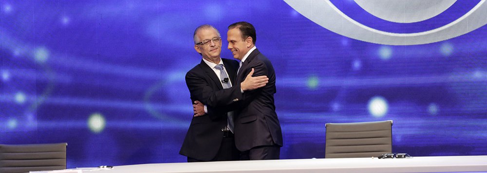 Ibope em São Paulo: Doria, 53%; França, 47% Ibope em São Paulo: Doria, 53%; França, 47%