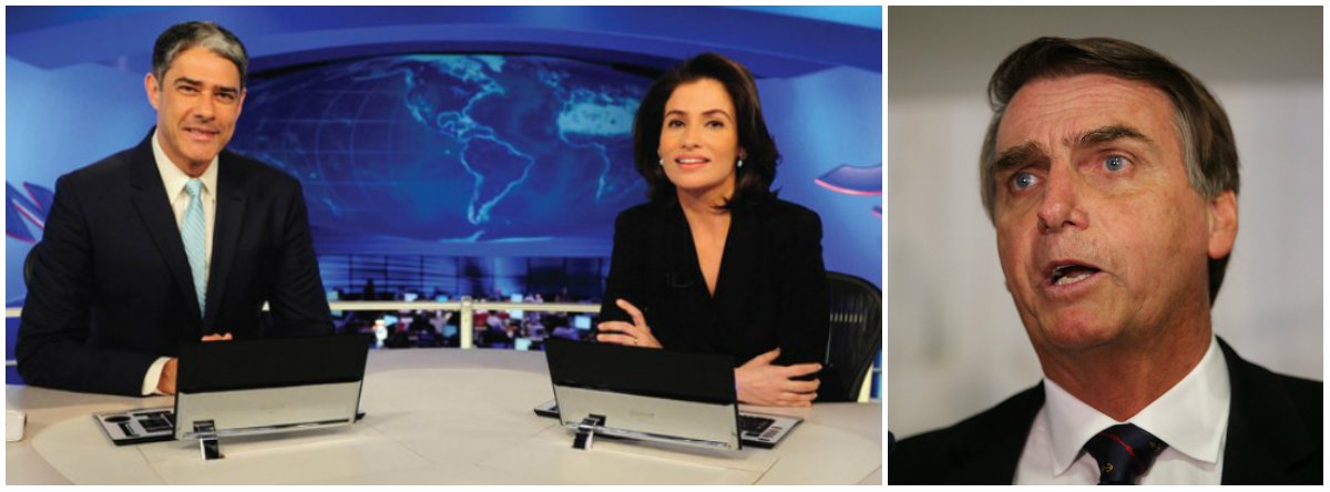 Tijolaço: Bolsonaro é um covarde e a Globo é sua cúmplice (Foto: Dir.: Valter Campanato - ABR) Tijolaço: Bolsonaro é um covarde e a Globo é sua cúmplice